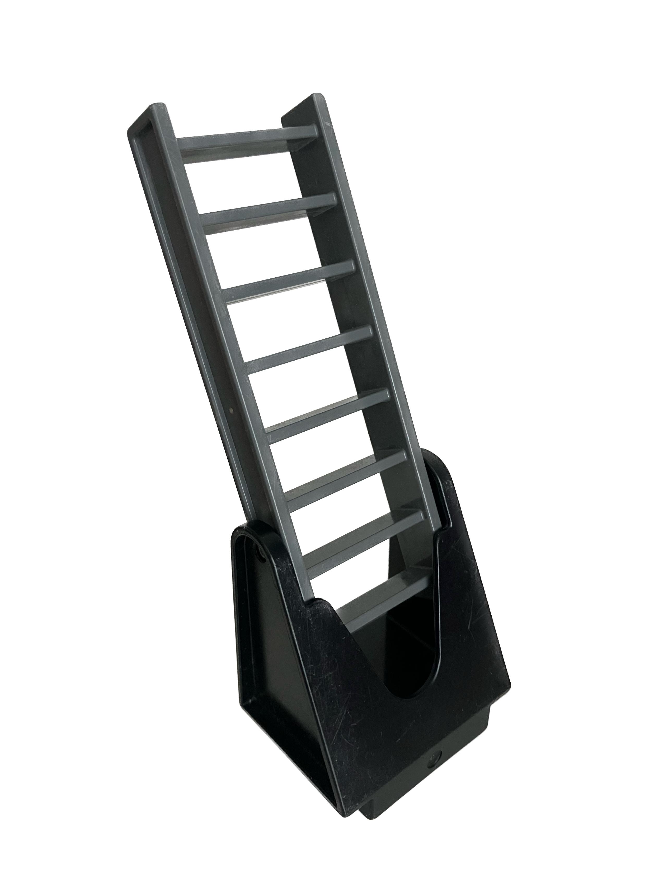 Lego Duplo žebřík tm. šedý